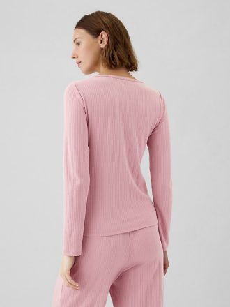Pointelle Henley PJ skjorta