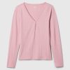 Pointelle Henley PJ skjorta