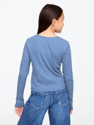 Pointelle T-shirt för barn