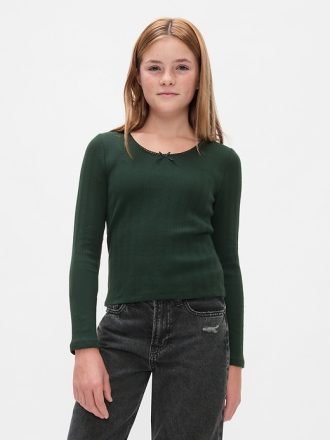 Pointelle T-shirt för barn
