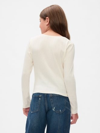 Pointelle T-shirt för barn
