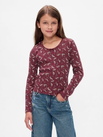 Pointelle T-shirt för barn