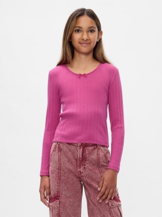 Pointelle T-shirt för barn