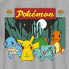Pokemon Gen 1 grupp grafisk t-shirt för barn