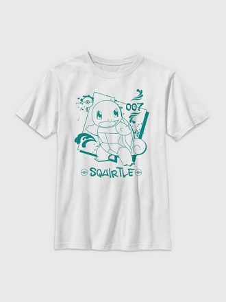 Pokemon Squirtletown T-shirt för barn