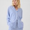 Poplin PJ skjorta