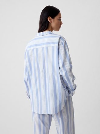 Poplin PJ skjorta