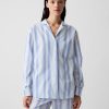 Poplin PJ skjorta