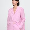 Poplin PJ skjorta