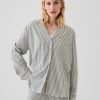Poplin PJ skjorta