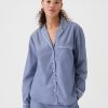 Poplin PJ skjorta
