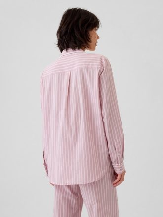 Poplin PJ skjorta
