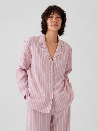 Poplin PJ skjorta