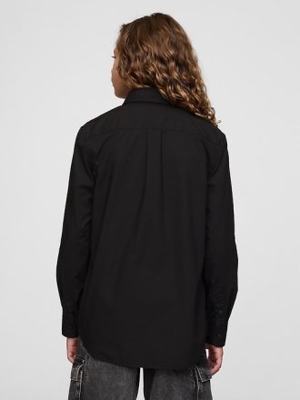 Poplin skjorta för barn
