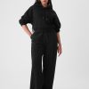 Pull-On byxor med vida ben Pull-On byxor med vida ben