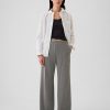 Pull-On byxor med vida ben Pull-On byxor med vida ben
