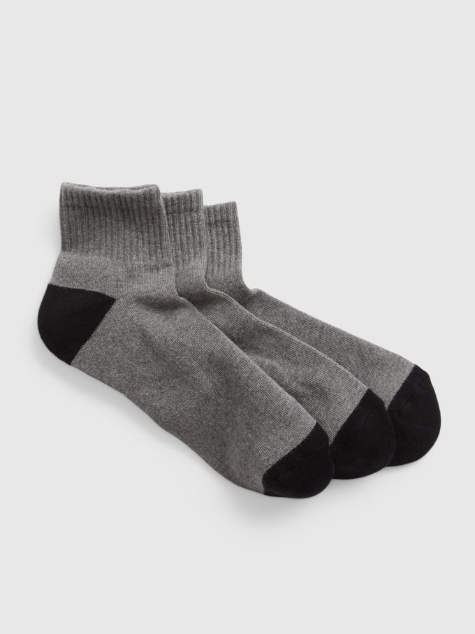Quarter Crew strumpor (3-pack)