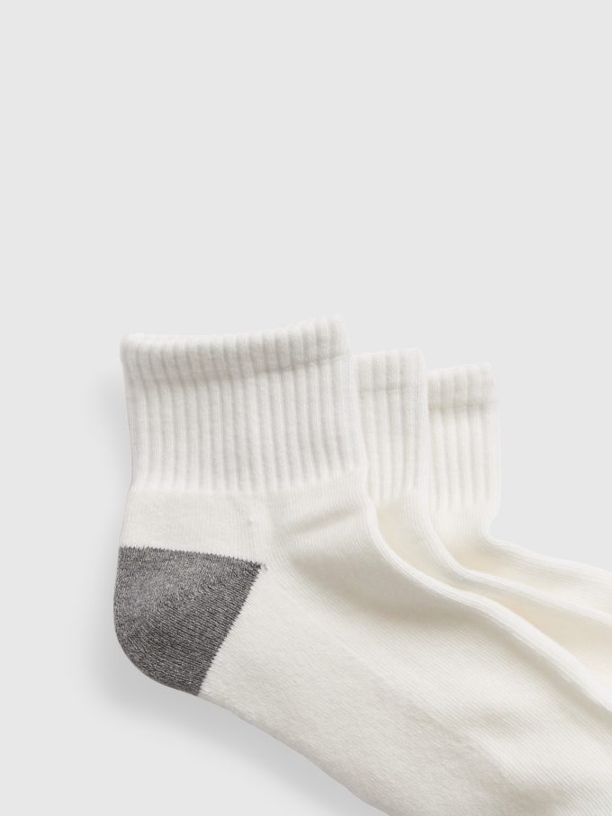 Quarter Crew strumpor (3-pack)