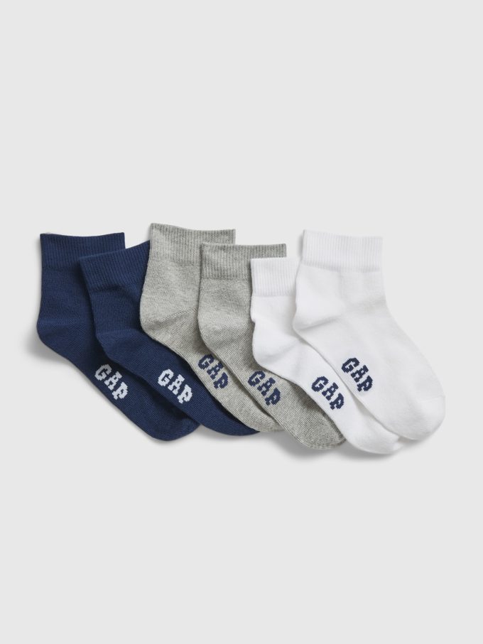 Quarter Crew strumpor för barn (3-pack)