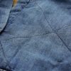 Quiltad jeansskjortajacka