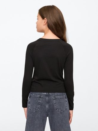 Raglan grafisk T-shirt för barn