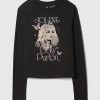 Raglan grafisk T-shirt för barn