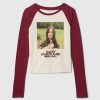 Raglan grafisk T-shirt för barn