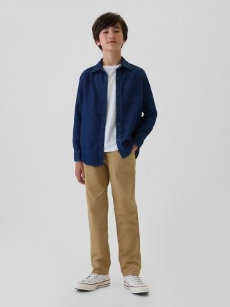 Raka Khakis för barn att dra på