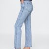 Raka jeans från högt 90-tal