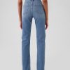 Raka jeans från högt 90-tal