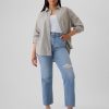 Raka jeans från högt 90-tal