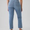 Raka jeans från högt 90-tal