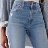 Raka jeans från högt 90-tal