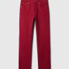 Raka jeans från högt 90-tal