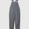 Randig lös overall