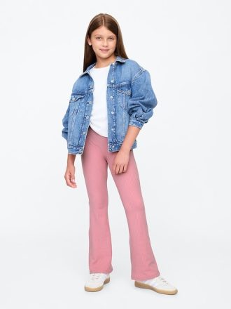 Rib Flare Leggings för barn