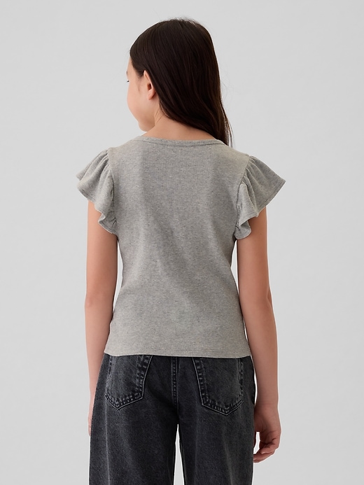 Rib Flutter T-shirt för barn Rib Flutter T-shirt för barn