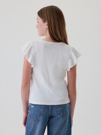 Rib Flutter T-shirt för barn