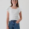 Rib Flutter T-shirt för barn Rib Flutter T-shirt för barn