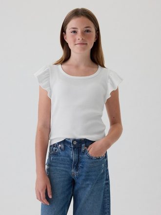 Rib Flutter T-shirt för barn