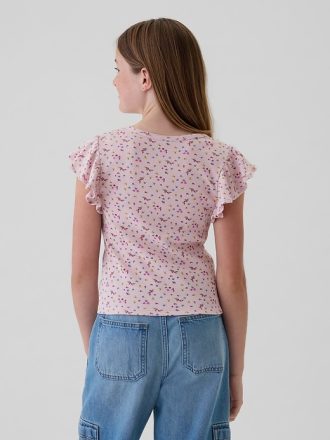 Rib Flutter T-shirt för barn
