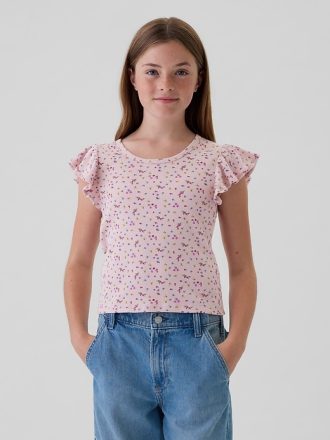Rib Flutter T-shirt för barn