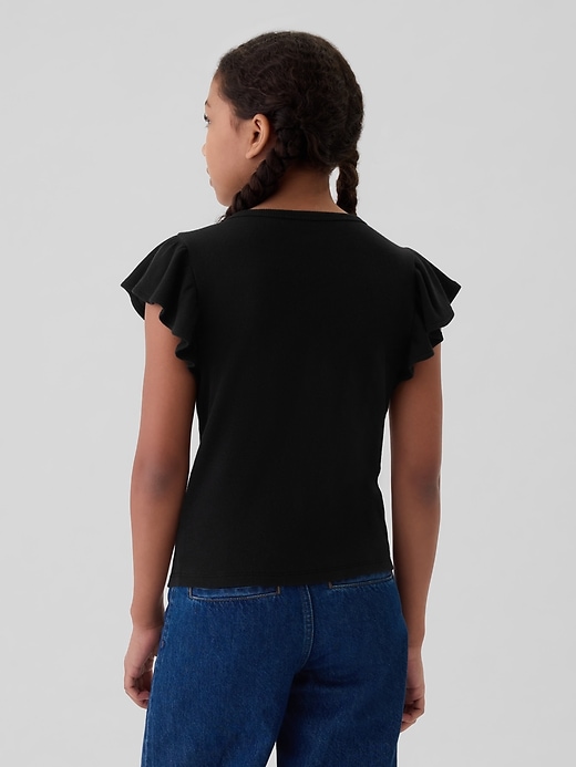Rib Flutter T-shirt för barn Rib Flutter T-shirt för barn