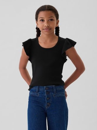 Rib Flutter T-shirt för barn