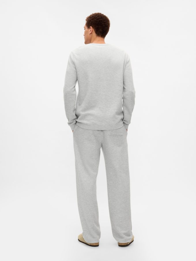 Rib Henley PJ skjorta