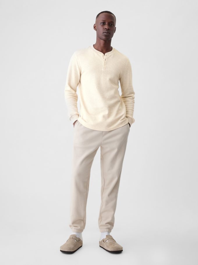 Rib Henley PJ skjorta