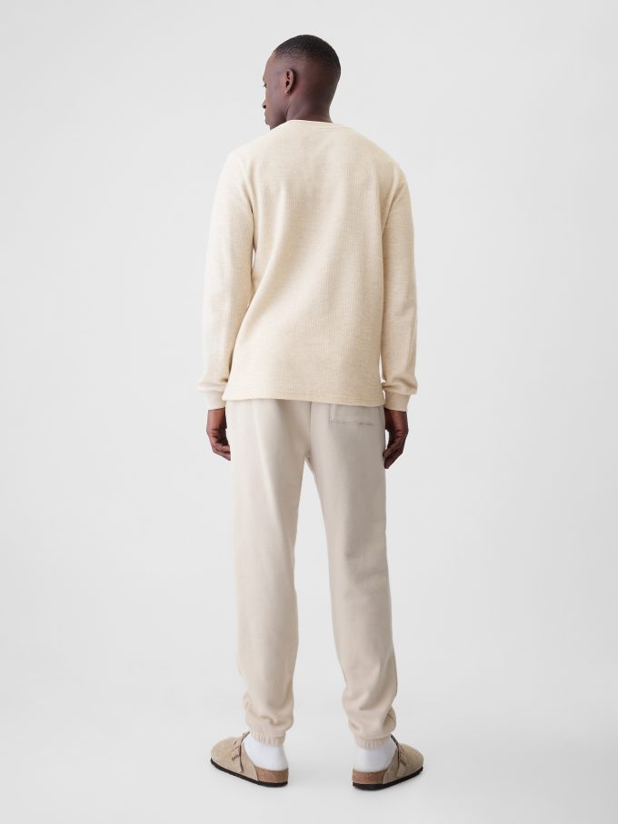 Rib Henley PJ skjorta