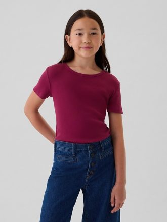 Rib T-shirt för barn