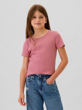 Rib T-shirt för barn
