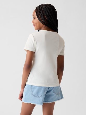 Rib T-shirt för barn